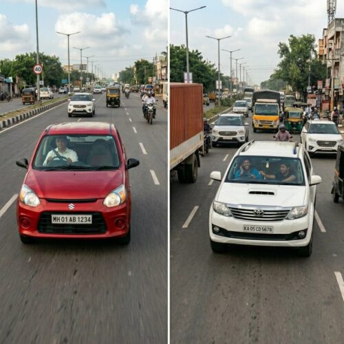 Rash vs Safe driving