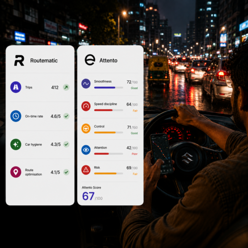 Night drive dashboard