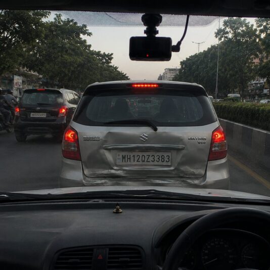 Car With Dashcam